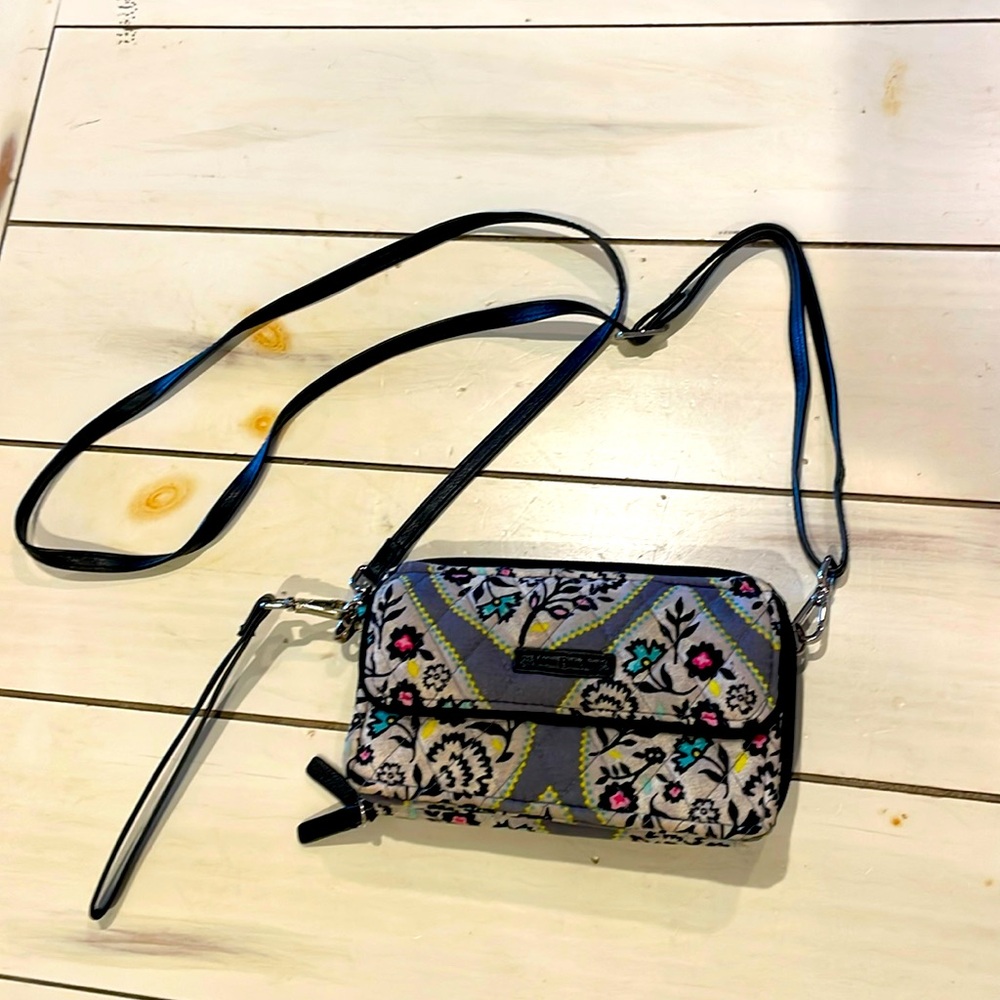 Vera Bradley all-in-one crossbody wallet.